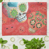 死んだスカルの3日間 キッチンタオル (折り畳み)