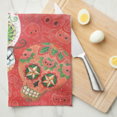 死んだスカルの3日間 キッチンタオル (四つ折り)