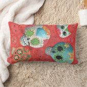 死んだスカルの3日間 ランバークッション (ブランケット)