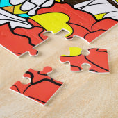 死んだスカルアートカラフルの日 ジグソーパズル (側面)