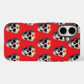 死んだスカル2 Case-Mate iPhoneケース (裏面 (横))