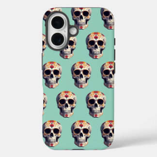 死んだスカル2 iPhone 16ケース