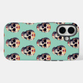 死んだスカル2 Case-Mate iPhoneケース (裏面 (横))