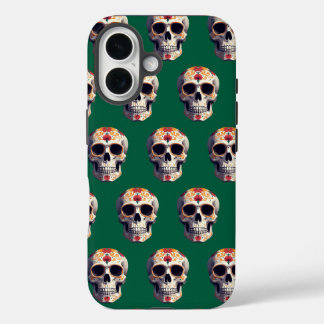 死んだスカル2 iPhone 16ケース