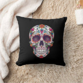 死んだスカル4 クッション (ブランケット)