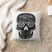 死んだスカル クッション (ブランケット)