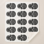 死んだスカル シェルパブランケット (正面)