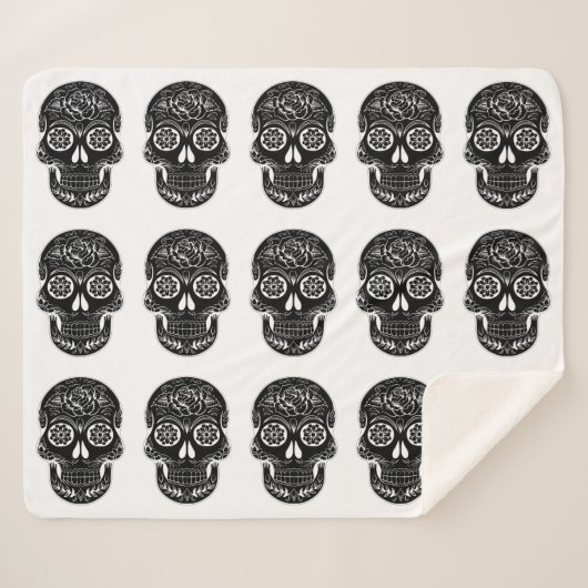 死んだスカル シェルパブランケット (正面(横))