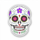 死んだスカル シール (正面)