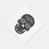 死んだスカル スタンダードランチョンナプキン (角)