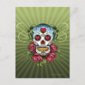 死んだスカル ポストカード (正面)