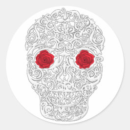 死んだスカル ラウンドシール