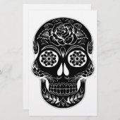 死んだスカル 便箋 (正面/裏面)