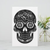 死んだスカル 便箋 (スタンド正面)