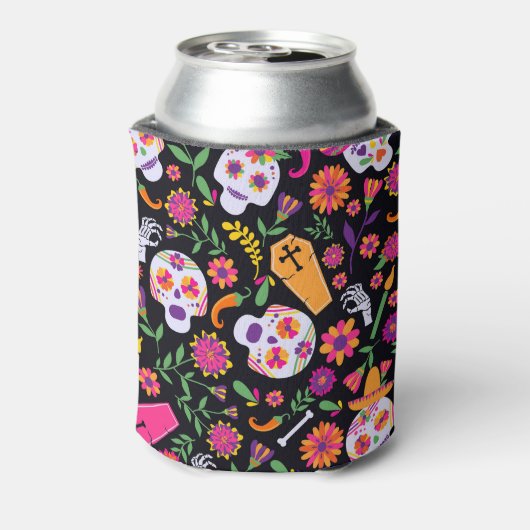 死んだスカル 缶クーラー (缶裏面)