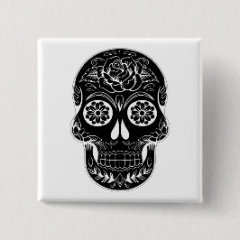 死んだスカル 缶バッジ