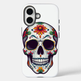 死んだスカル iPhone 16ケース