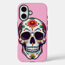 死んだスカル iPhone 16ケース