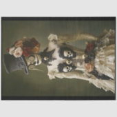 死んだスティームパンクの女性のR9デコパージュの日 薄葉紙 (正面)