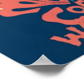 死んだゾンビの手を起こすコーヒー ポスター (角)