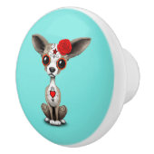 死んだチワワの赤い日 セラミックノブ (右)