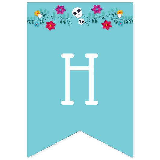 死んだテーマ誕生会の日 バンティングフラッグ (第2の旗)