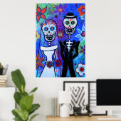 死んだテ・ア結婚モの夫婦 ポスター (ホームオフィス)