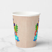 死んだデイジーフラワークロスファミリーキッズ 紙コップ (右)