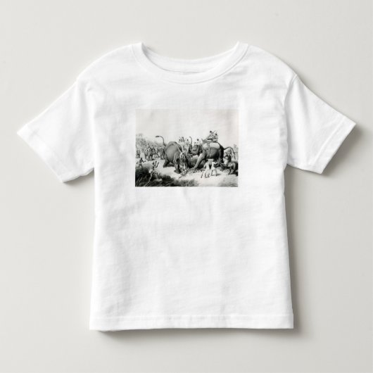 死んだトラ トドラーTシャツ (正面)
