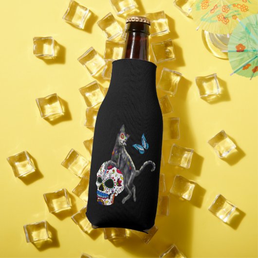 死んだネコの砂糖スカルと蝶の日 ボトルクーラー (インサイチュ 夏)