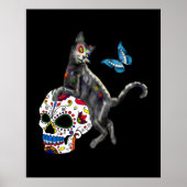 死んだネコの砂糖スカルと蝶の日 ポスター (正面)