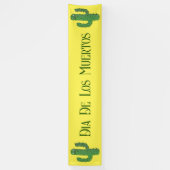 死んだハッピーサボテンのカスタム日 横断幕 (縦)