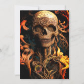 死んだハロウィンに用心 招待状 (正面)