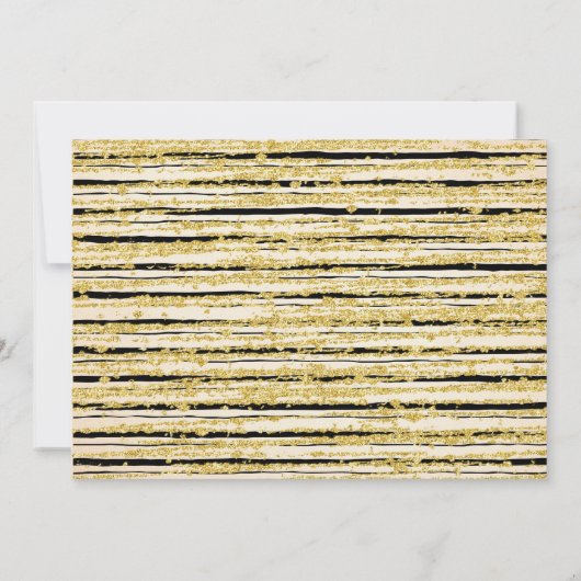 死んだハロウィーンの女の子の夜アウト誕生日 招待状 (裏面)