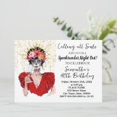 死んだハロウィーンの日誕生日女の子の夜 招待状 (スタンド正面)