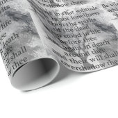 死んだハロウィーン詩のエドガー・アラン・ポーのスピリッツ ラッピングペーパー (ロールコーナー)