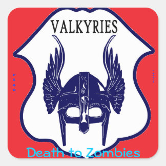 死んだハート スクエアシール