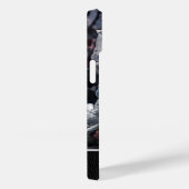 死んだバラモノグラムの Case-Mate iPhoneケース (裏面 / 右)