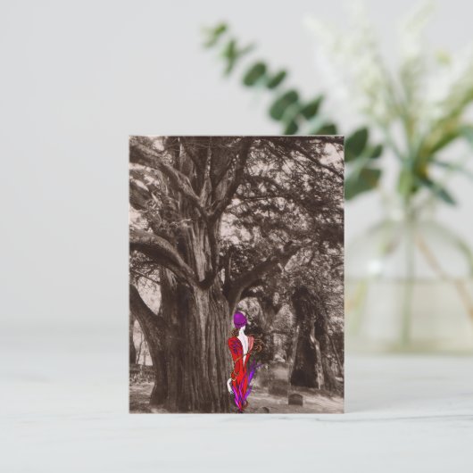 死んだパーティーの招待のDIA DE LOS MUERTOS DAY 招待状 (スタンド正面)