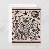 死んだパーティー/ディアミュートスフィエスタ インビテーションポストカード (正面/裏面)