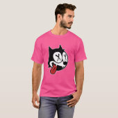 死んだフィリックス猫 Tシャツ (正面フル)