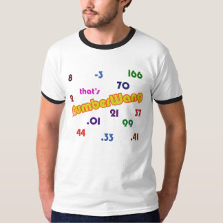 死んだフィンクNumberwang Tシャツ