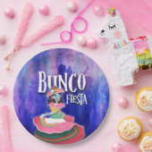 死んだフェスタのパーティーのBuncoの骨組日 ペーパープレート (パーティー)