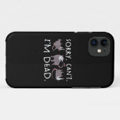 死んだフリするポッサムが面白すぎる オポッサムの偽死 T Case-Mate iPhoneケース (裏面(横))
