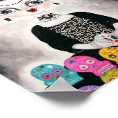 死んだプリント ポスター (角)