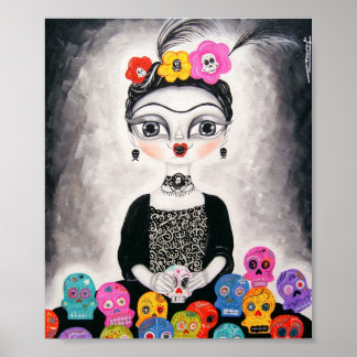 死んだプリント ポスター