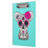 死んだベビーのコアラのピンク日 クリップボード (左)