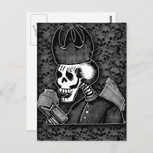 死んだホセ・グアダルーペポサダカードの日 ポストカード (正面/裏面)