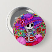 死んだボタンのクールな日 缶バッジ (正面&裏面)