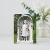 死んだポストカードのフィールドの中で顔がない ポストカード (スタンド正面)